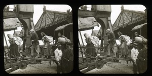 Passengers boarding Red Star Line ship